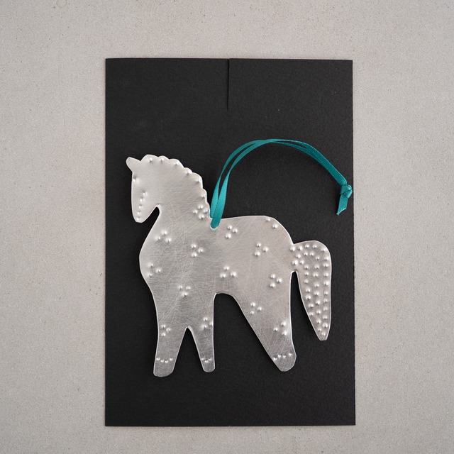 ホース ・ちょうちょ・キャット  / Ornament by artist "Karin Okamoto"