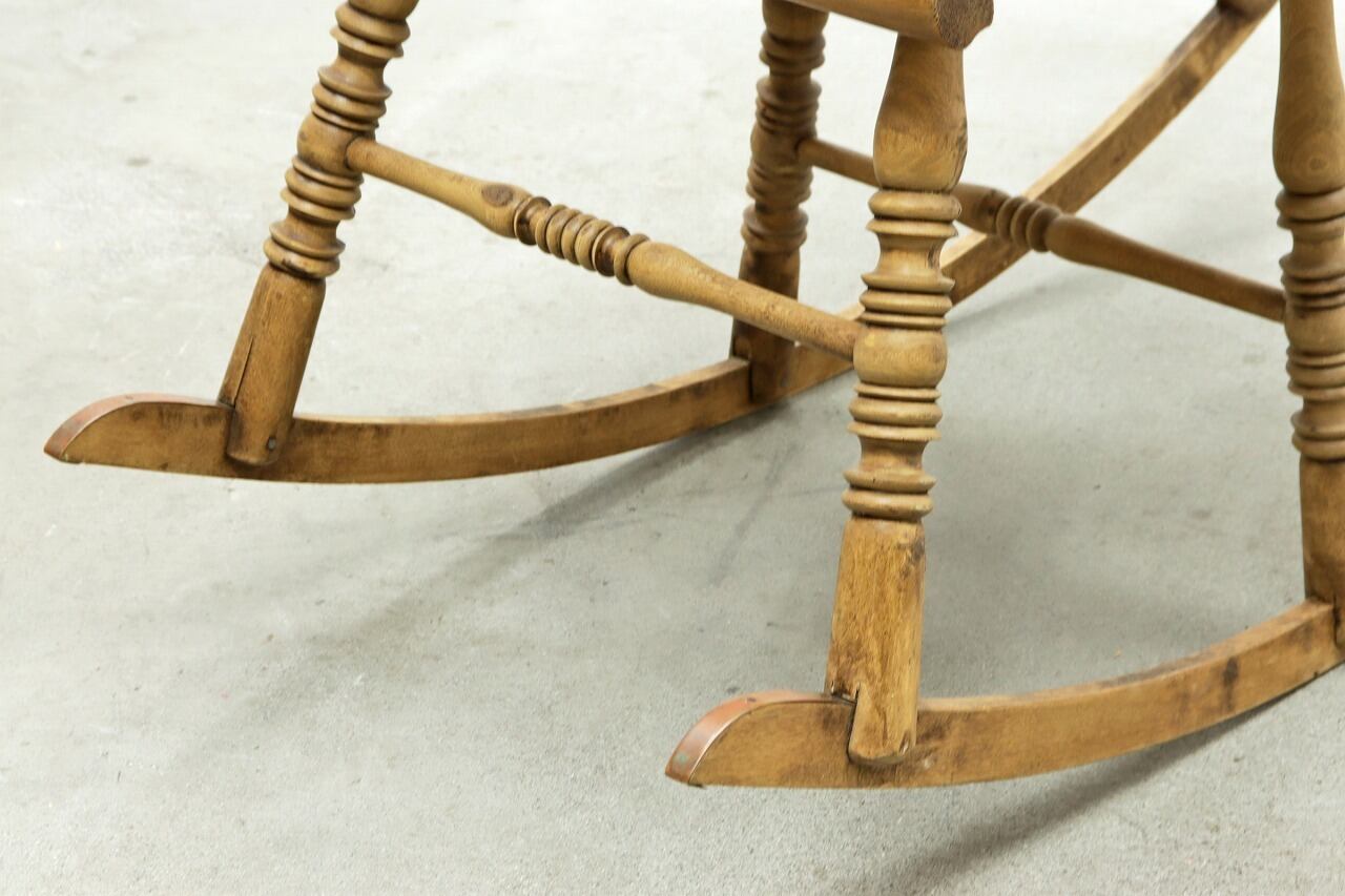 スウェーデン ヴィンテージ パイン材 ロッキングチェア ラウンジチェア 椅子 スウェーデン ヴィンテージ パイン材 ロッキングチェア 木製