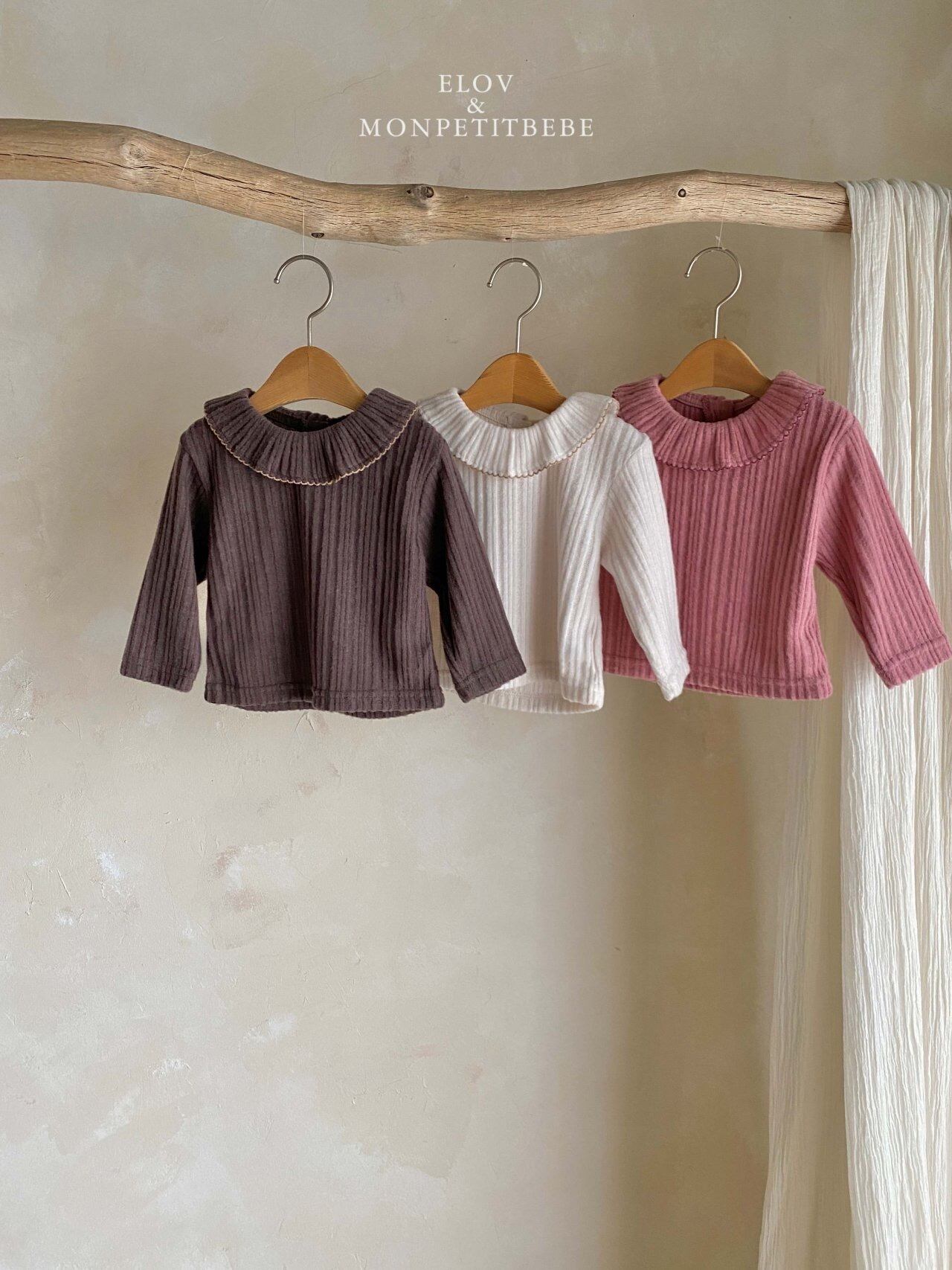 monpetitbebe【予約商品】/ Louanne Frill Tee