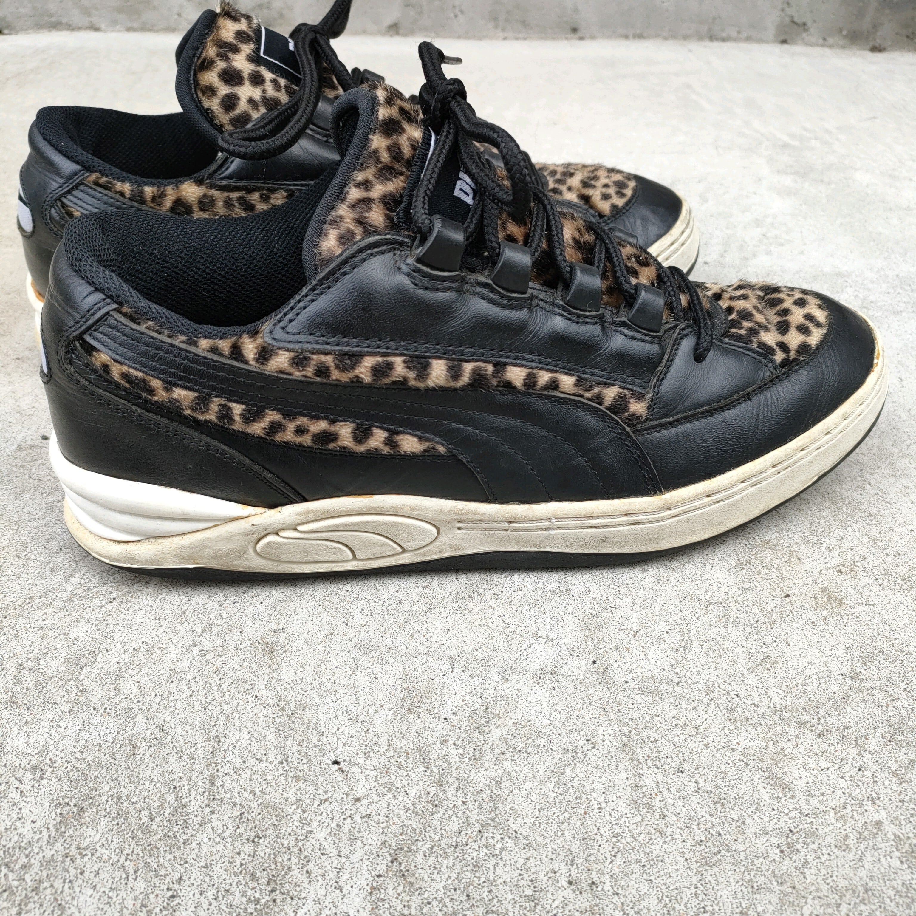 プーマPUMA1997年90sREMO SPOTレモスポット豹柄25.5新品箱付