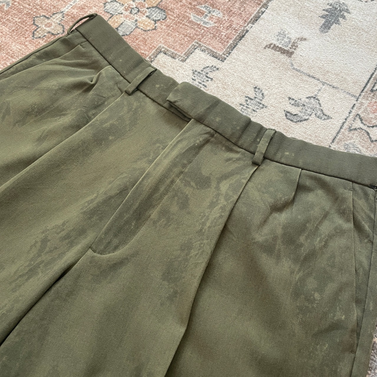 DOCKERS / HANDPAINT CAMOUFLAGE CHINO / ALTERED