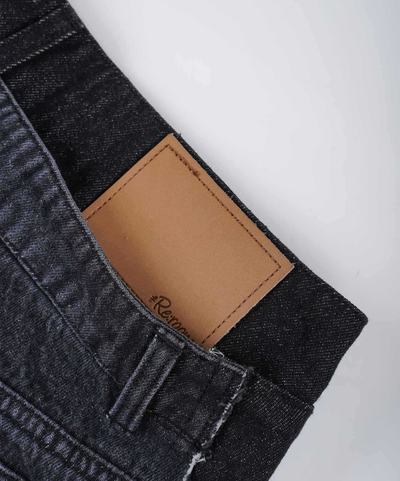 【#Re:room】SIDE LINE W WAIST VINTAGE SLIM DENIM ［REP232］