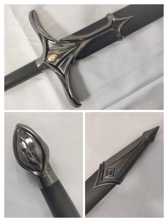 片手洋剣2 アルミ合金刀身 模造刀 西洋剣