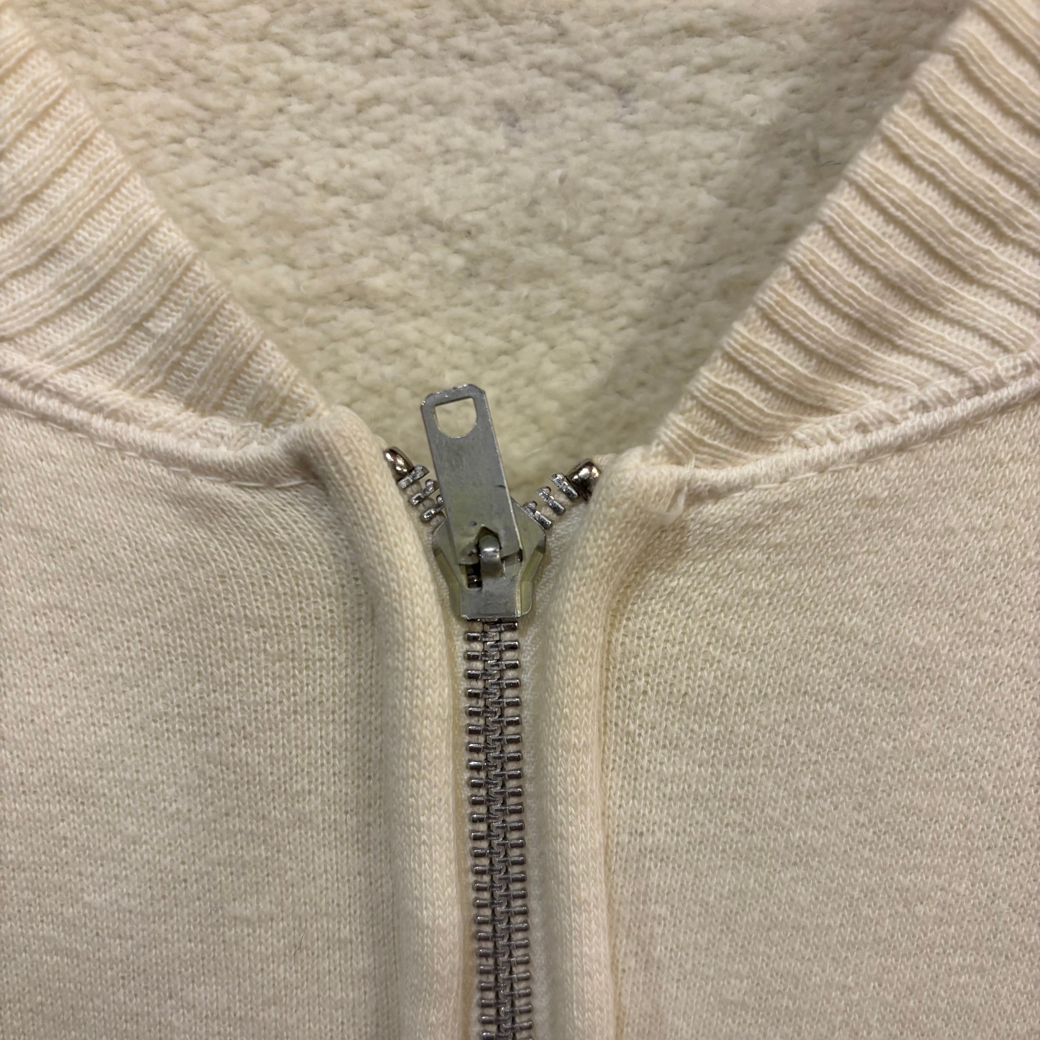 50s Vintage Full Zip Sweat Shirt | VOSTOK