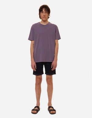 Nudie jeans ヌーディージーンズ  2023 summer collection Uno Everyday Tee Lilac 無地Tシャツ