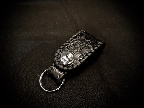 THIRTEEN DESIGNS サーティーンデザインズ KY-5 CustomPrototype BELT LOOP KEY CHAIN crocodile 鰐革 クロコダイル