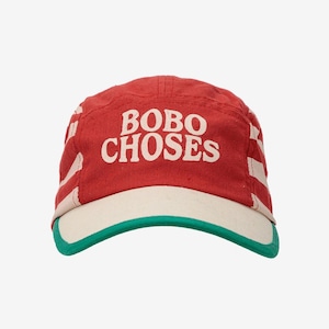 «即納» BOBO CHOSES Red Stripes cap