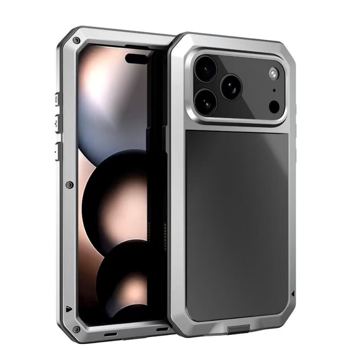 ◇iPhone 17/16/15/14/13/12/Pro/Pro Max/Plus/mini/Air◇ Metal Frame