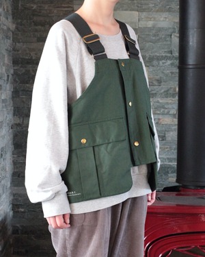 Hunt vest 02 short GN / ハントベスト02 ショート（グリーン）