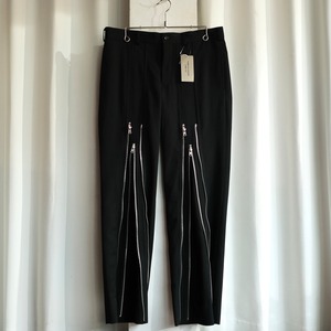 COMME des GARCONS HOMME PLUS 26SS ZIP SLACKS