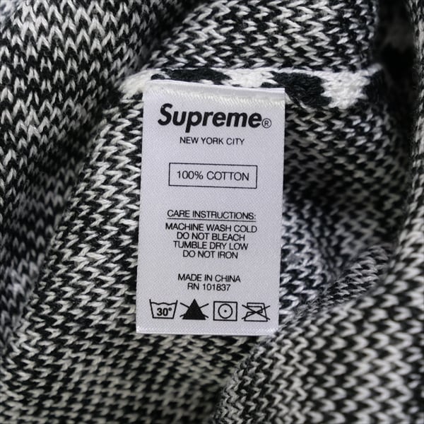 M SUPREME Back Logo Sweater Checkerboard