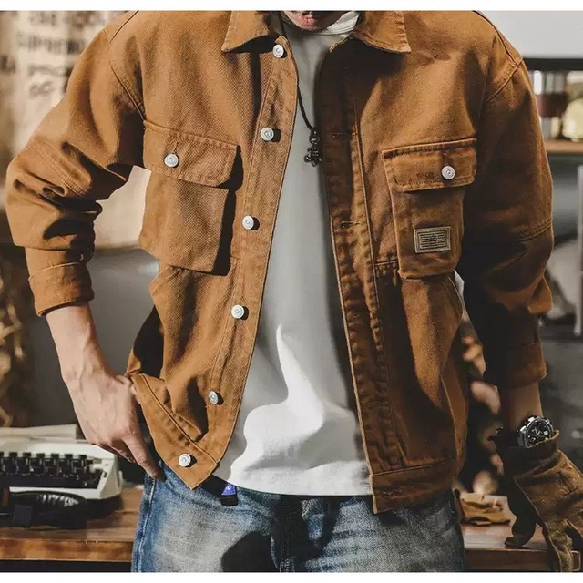 アメリカンレトロデニムジャケット 224725