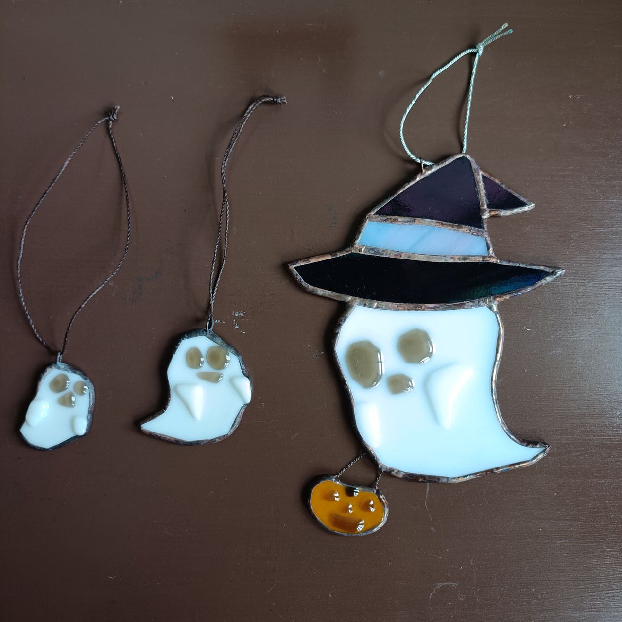ステンド グラス ハロウィン おばけ ステンドグラス ハロウィンの陽気
