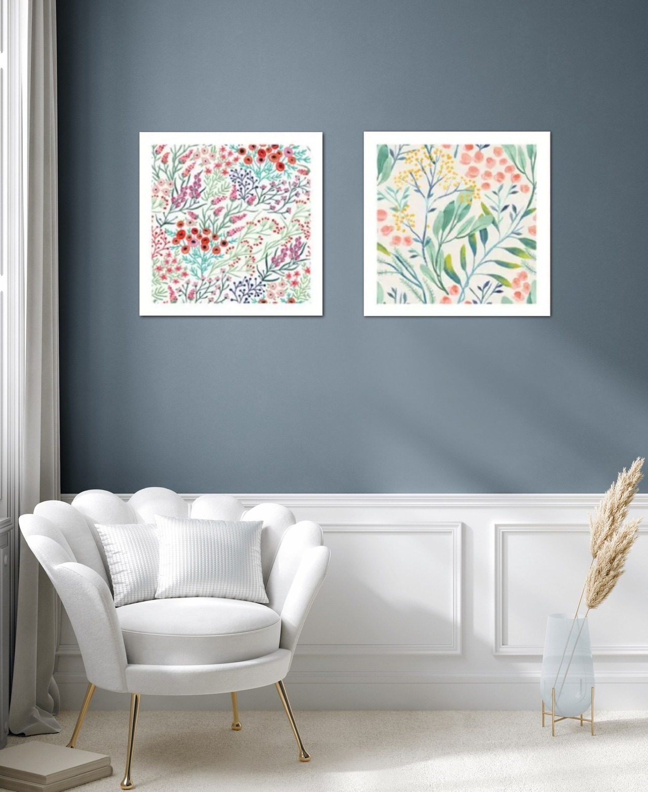 絵画/アートパネル/インテリア/モダン/北欧/おしゃれ　アートパネル 2枚セット