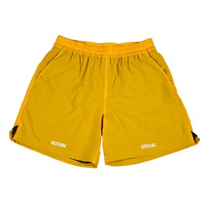 NOTHIN'SPECIAL / OUT OF NOTHING NYLON SHORTS GOLD