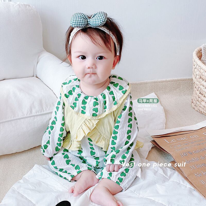 オータムカラーロンパース オールインワン ワンピース 秋物 超面白いベビーショップ59059961077