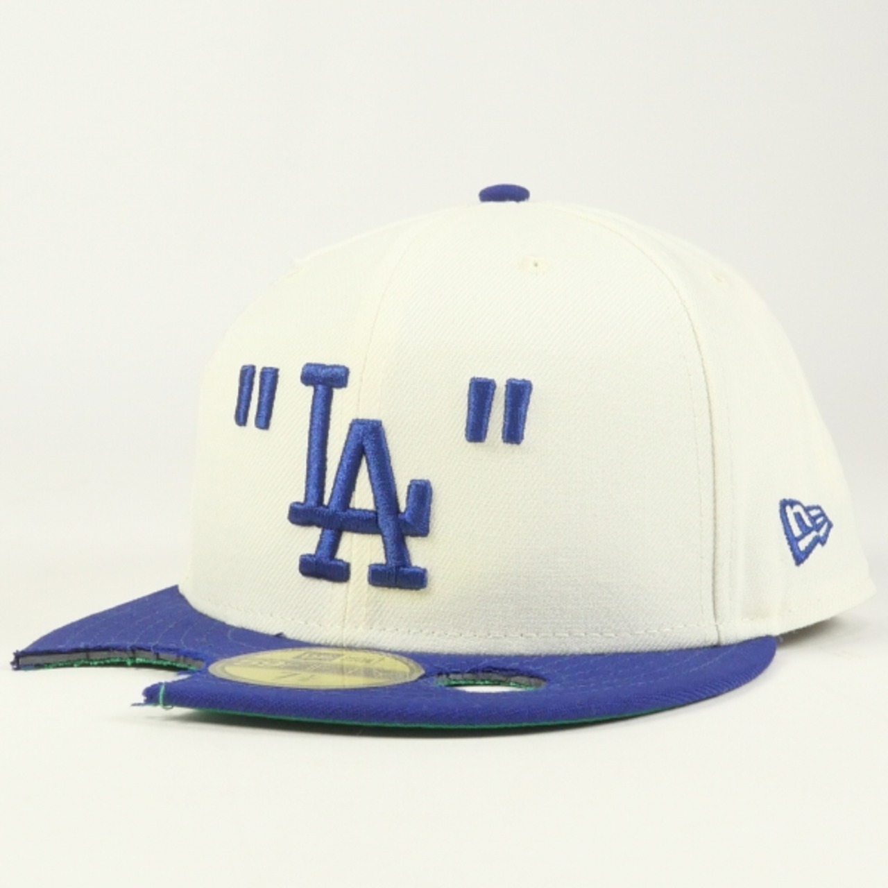 Size【7 1/2(L)】 OFF WHITE オフホワイト ×MLB New Era LA Dodgers 