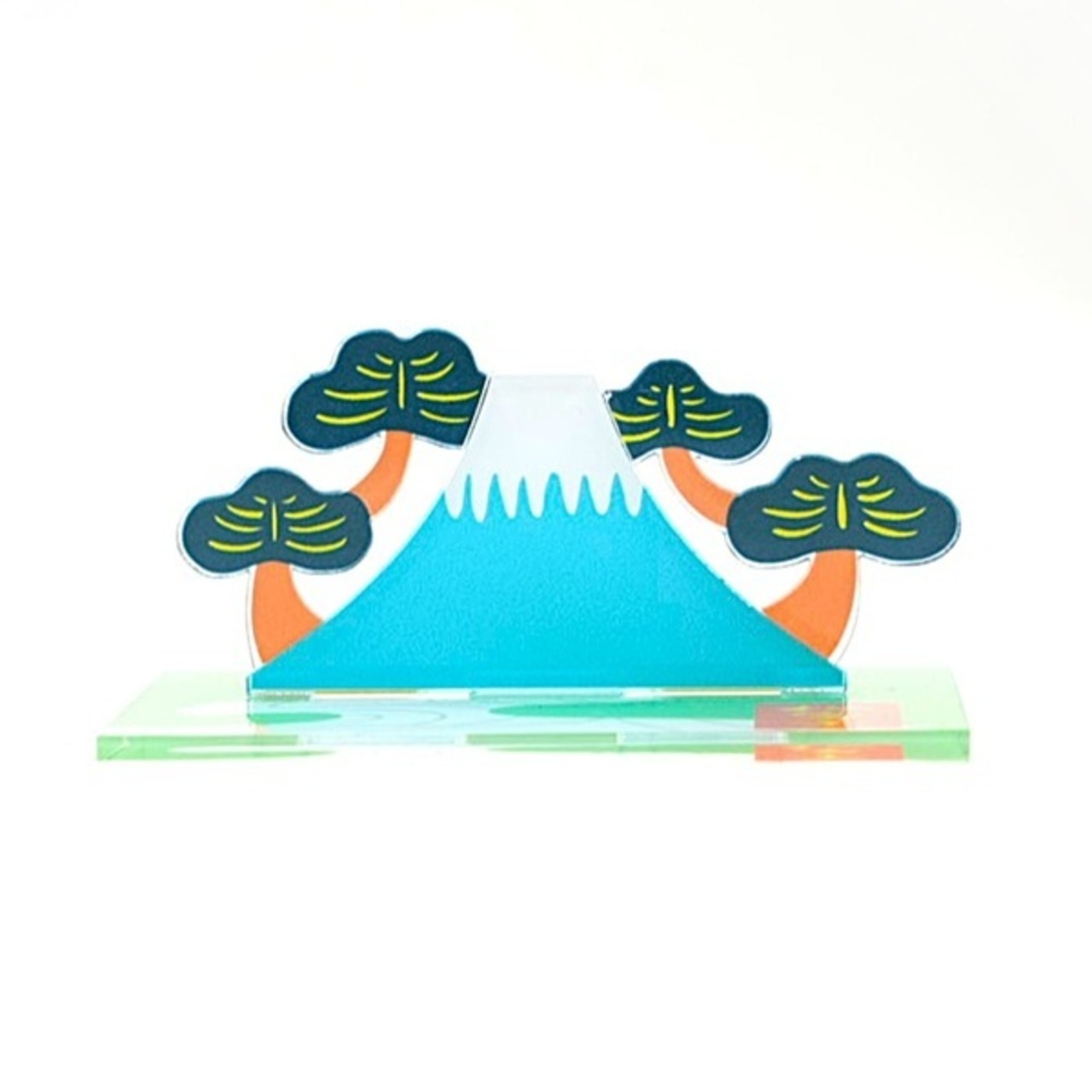 富士山アクリルスタンド　松富士