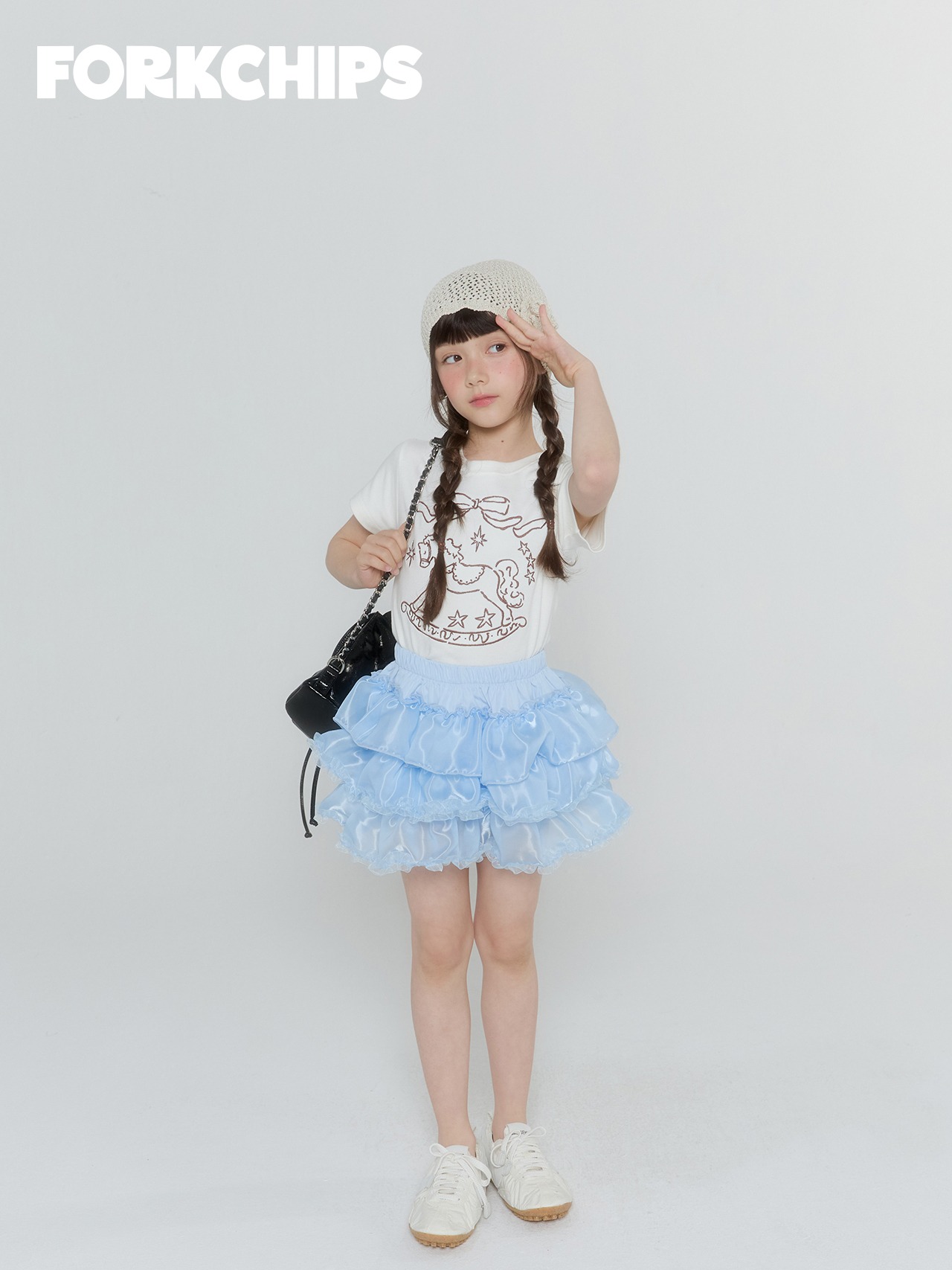 [FORKCHIPS] Candy Cancan Skirt (JS/JM/JL/JXL) / [포크칩스] 캔디캉캉스커트 (JS/JM/JL/JXL)