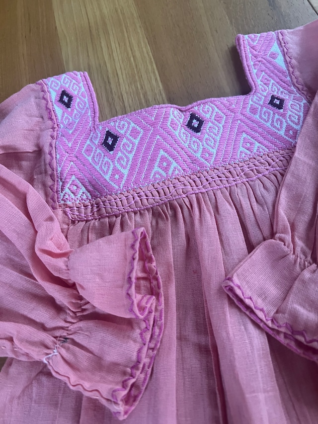 Handmade Mexican Dress【2-3y】