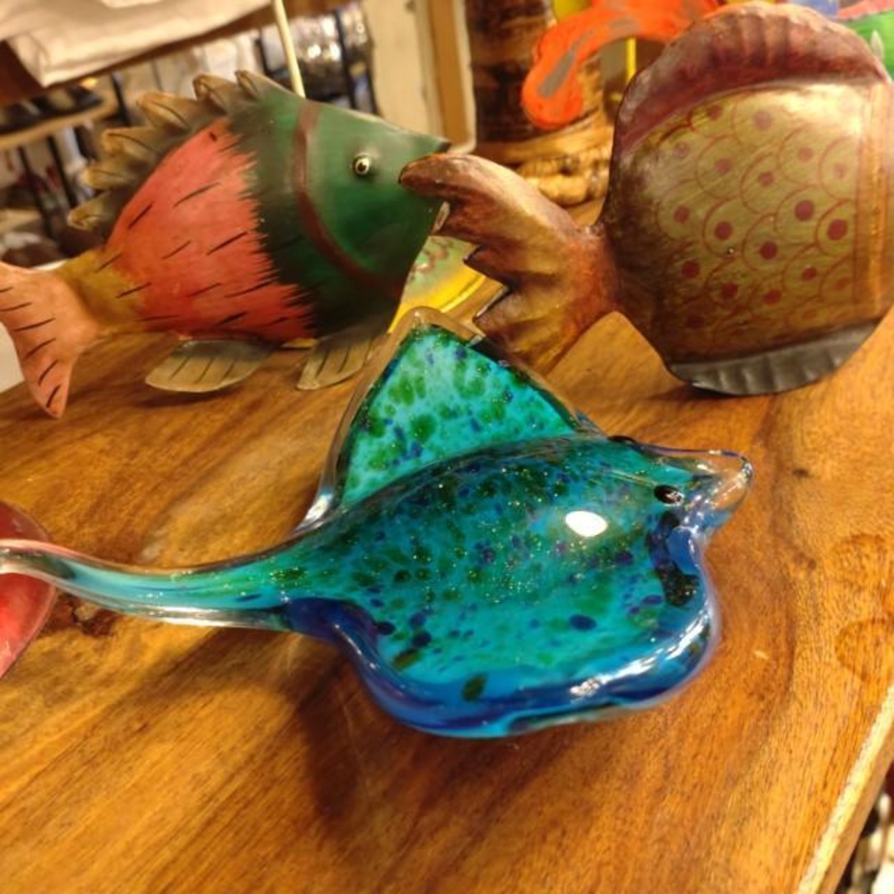 TOPANGA　Clera Manta Object　Ornament Crafts　Animal sculptures