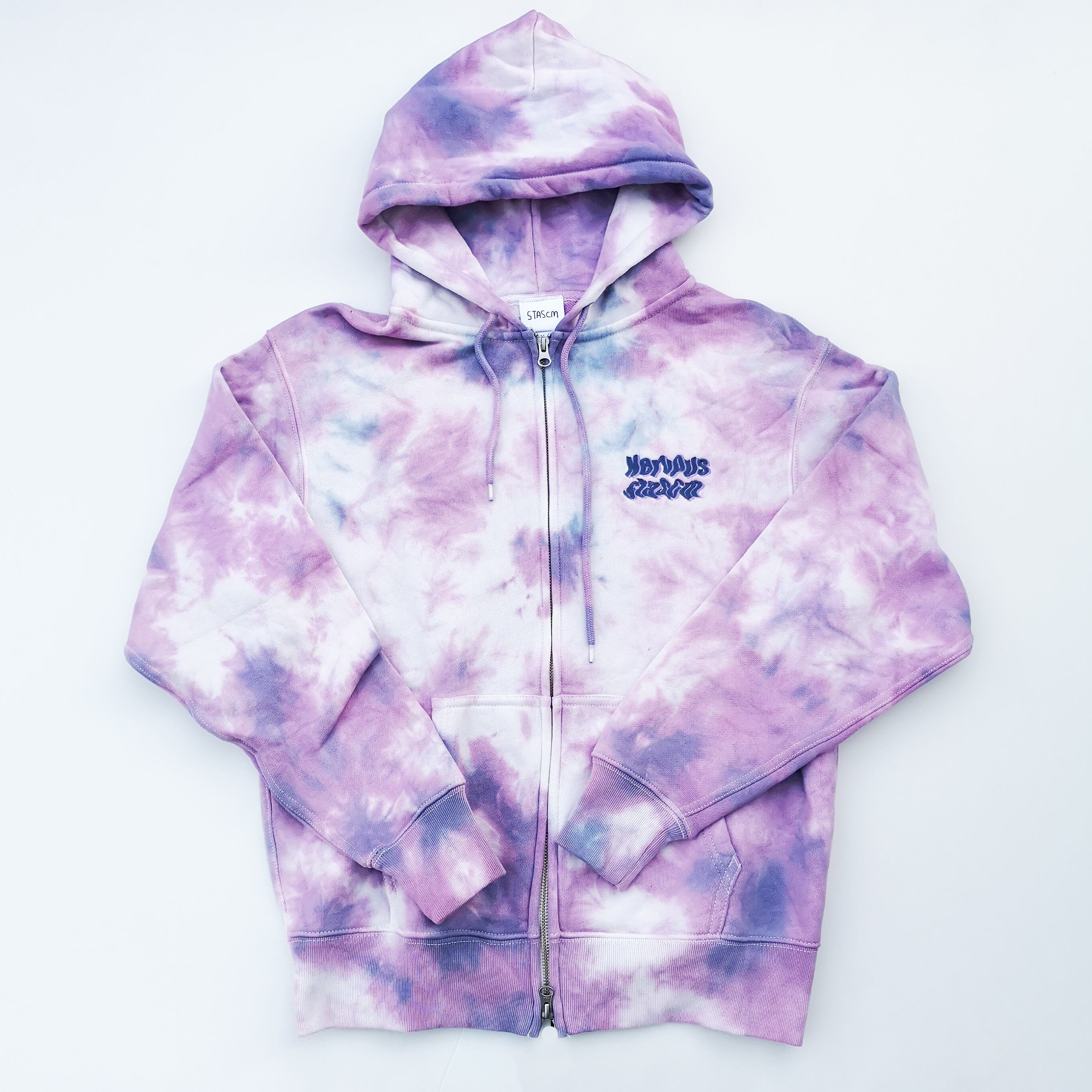 STASCM "NERVOUS BUT GLAMOROUS" HOODIE Tie-Dye