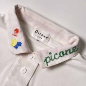 PICONE CLUB ピッコーネ クラブ 半袖 ポロシャツ 3/ホワイト レディース ゴルフ