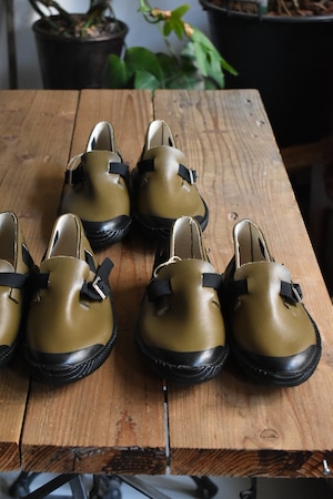 “NEW“ OPANAK rubber shoes “OPANAK 1935“ 【KHAKI×BLACK】