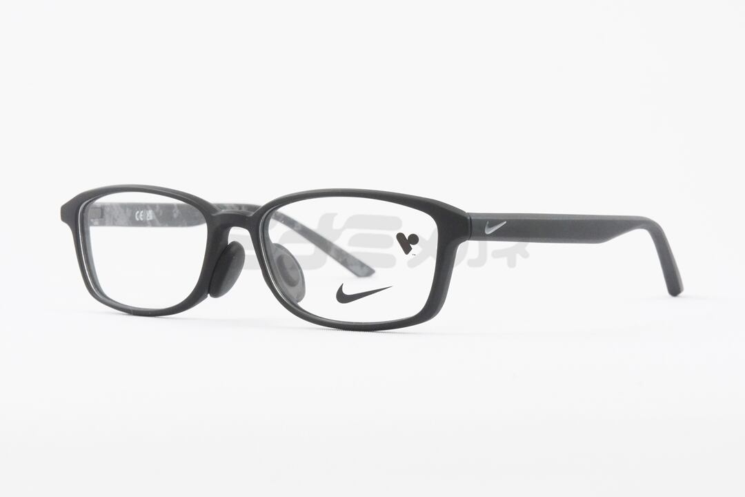 NIKE キッズ メガネ 5034LB Col.001 スクエア ジュニア 子供 子ども