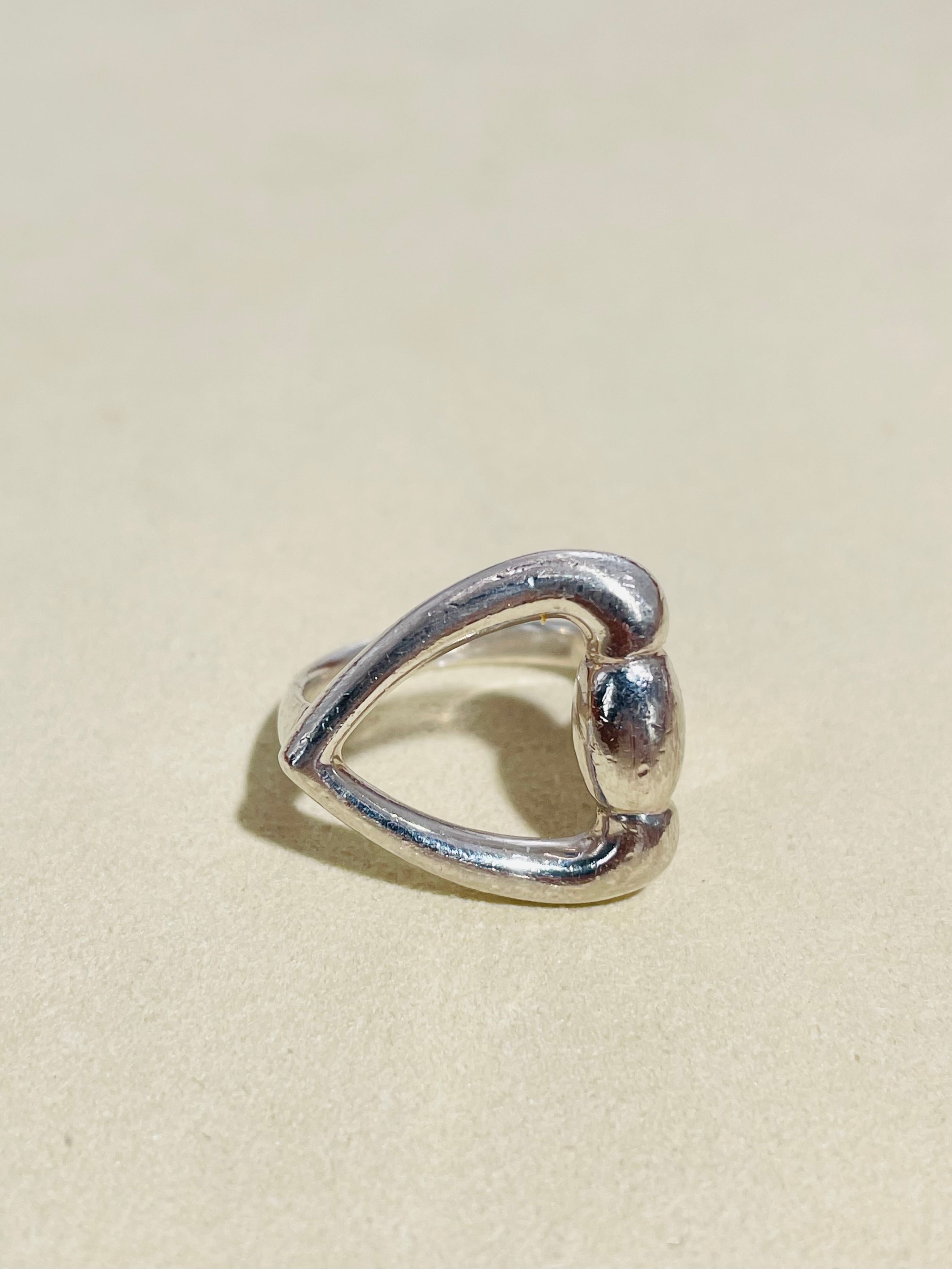 Horsebit Ring #10 -GUCCI-