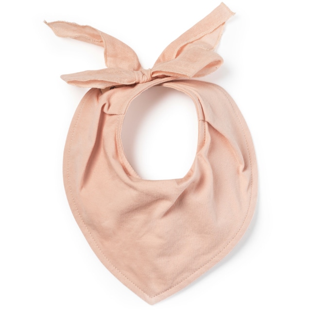 Elodie / Dry Bib_Powder Pink Bow