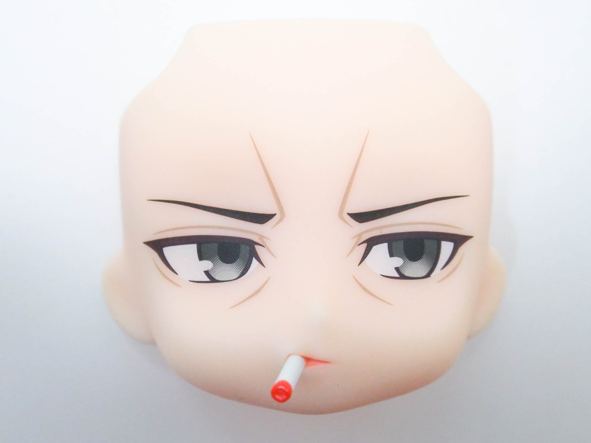 再入荷【1182】 ロード・エルメロイⅡ世 顔パーツ 喫煙顔 ねんどろいど
