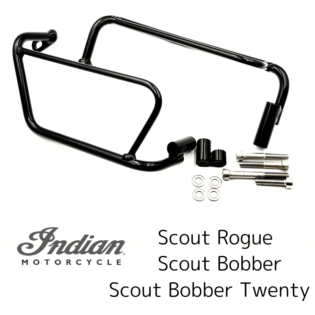 スカウト カリブ INDIAN スカウトボバー用ブラケット 左右セット Klickfix対応