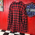 Woolrich ヘビーネルシャツ ウールシャツ 赤黒 バッファローチェック ウールリッチ