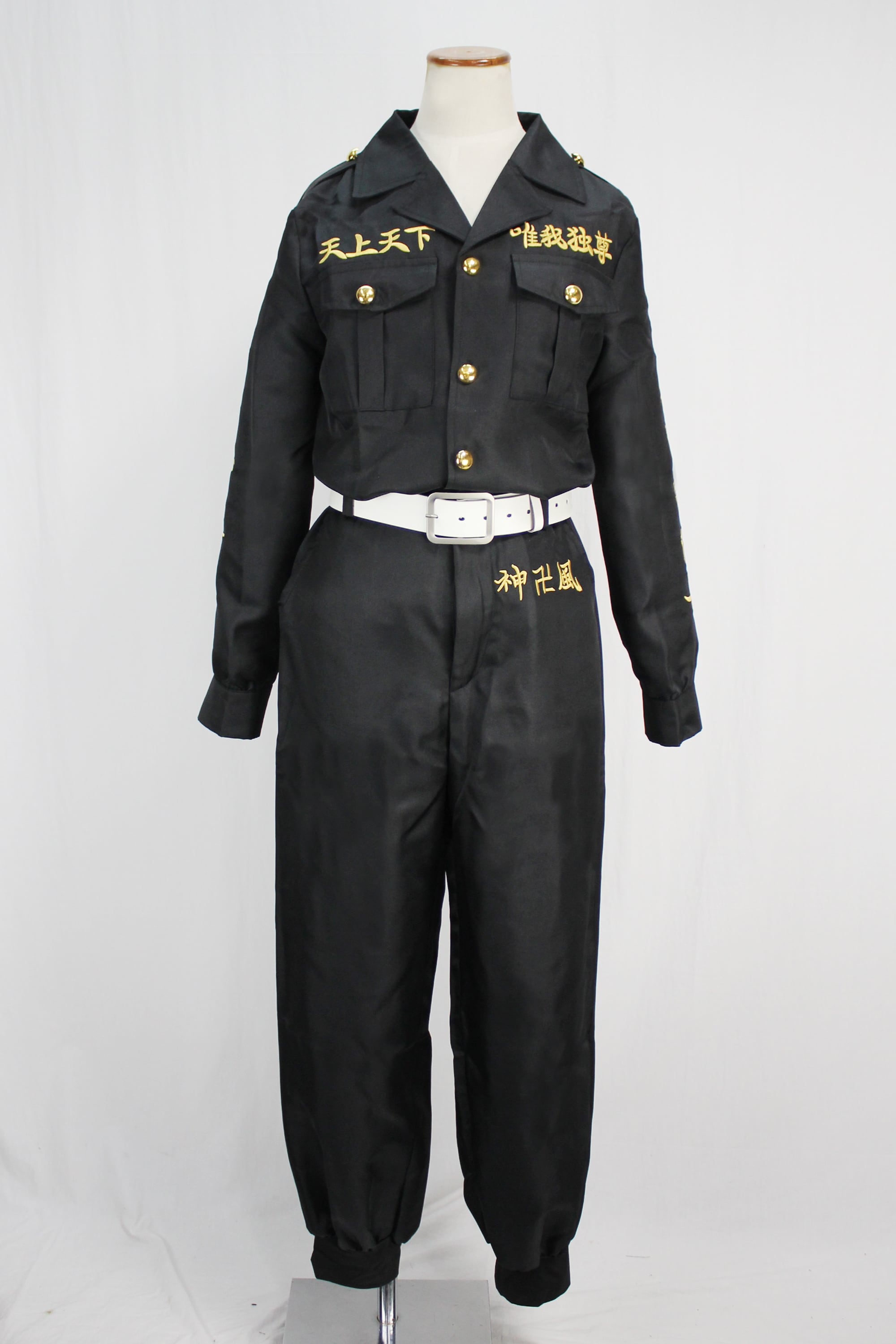 東京卍リベンジャーズ 風 松野千冬 東京卍會 東卍 壱番隊副隊長 特攻服 隊服 制服 女性lサイズ 即納品 文化雑貨スタジオ凛 コスプレ 撮影用衣装 ウィッグ 小道具 武器 雑貨 の通販サイト