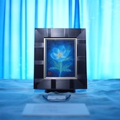 「Blooming in blue」—原画 by 寺本悠里子