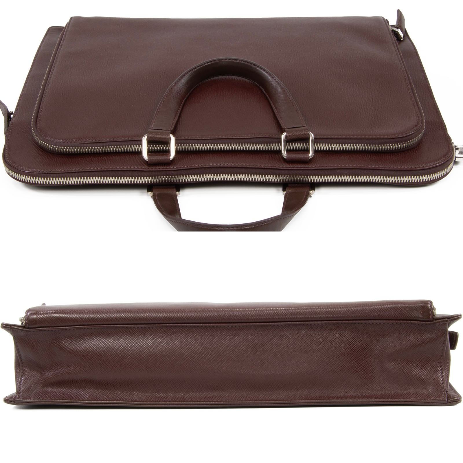 本物 送料無料 プラダ ハンドバッグ ビジネスバッグ メンズ