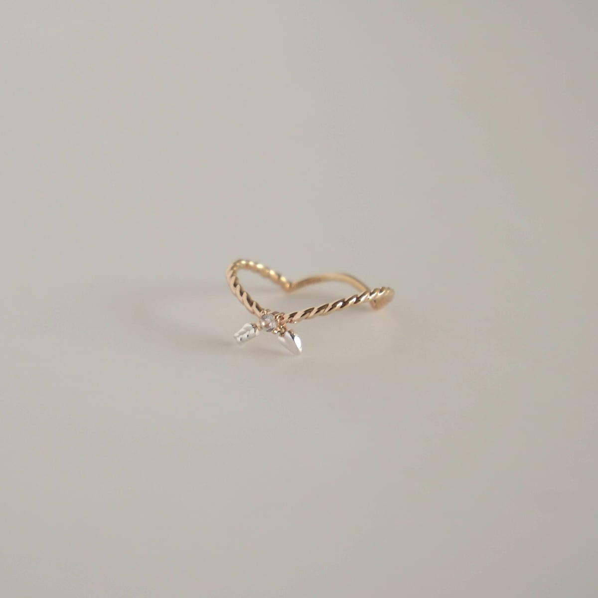 Sagittarius 射手座 / White Topaz＞zodiac sign ring | MR-136 | KINARIYA