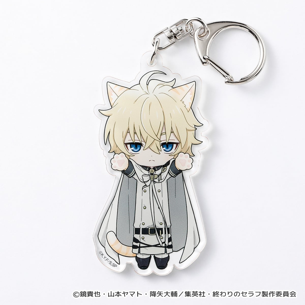 終わりのセラフ】のび猫アクリルキーホルダー（百夜ミカエラ） | キャラfab
