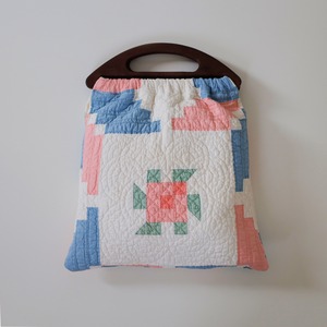 1970s American quilt / walnut [001]