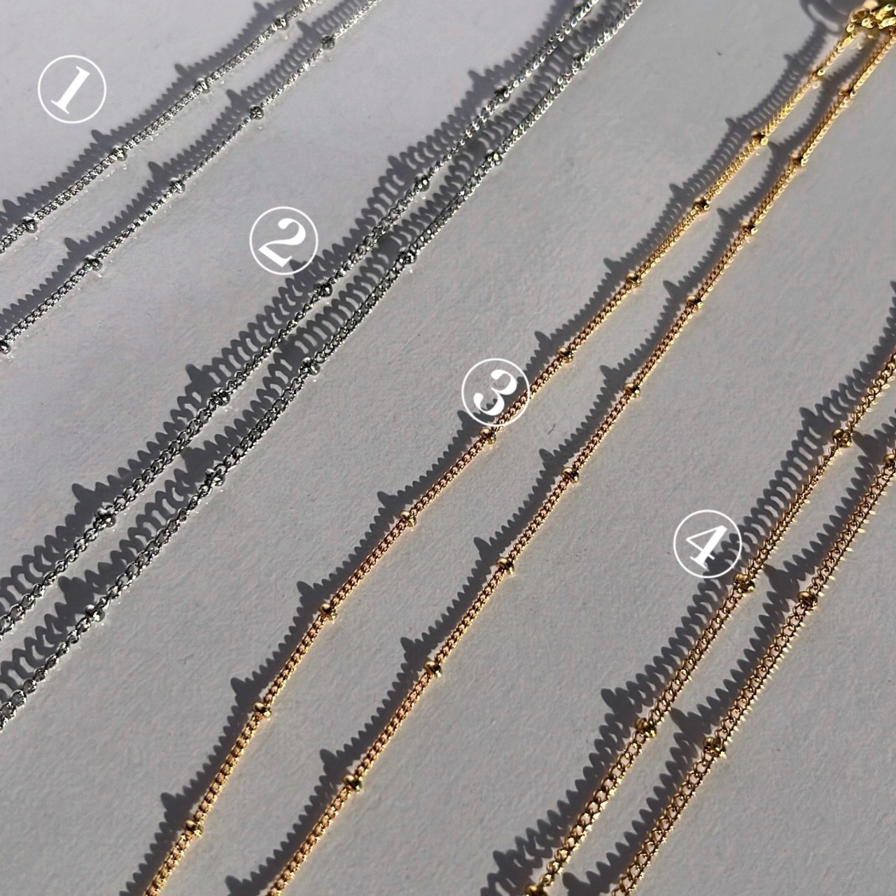 【ペトリファイドウッド】ハートネックレス ［GKN056］