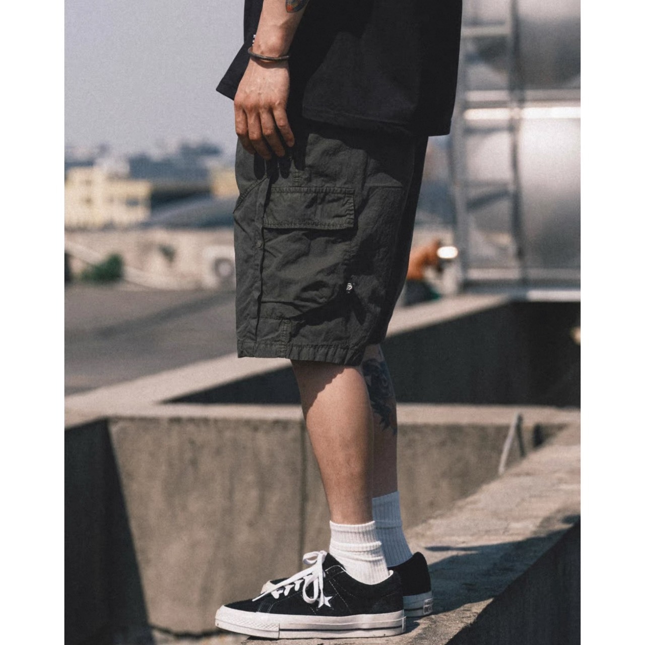 Utility pocket cargo shorts 1353 - 3