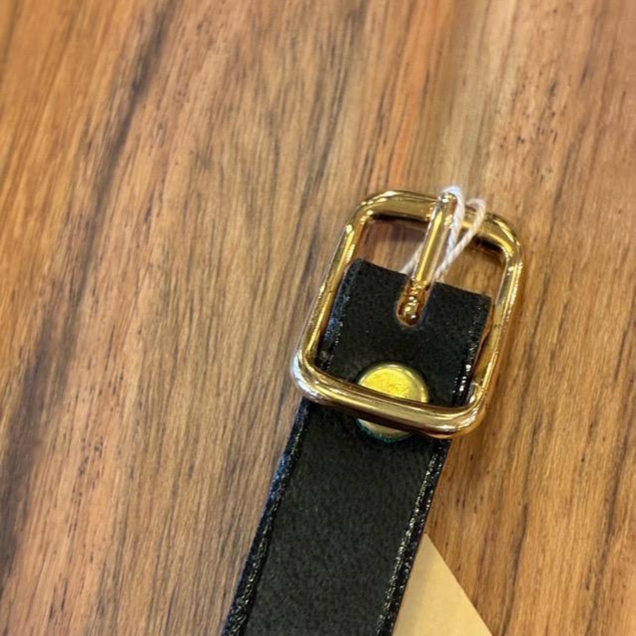 [Made to order] Brass and leather handmade watch GATA Apple heart BK Made to order Brass and leather handmade watch Apple heart black