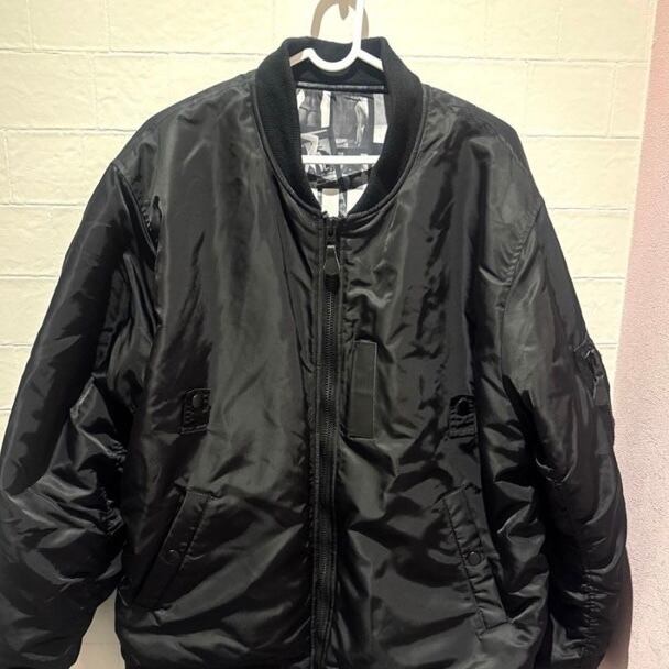 ジャケット・アウター FR2 Photo Collage Bomber Jacket(MA-1) L FR2 Photo Collage Bomber Jacket(MA-1) ブラック Lサイズ | 古着屋