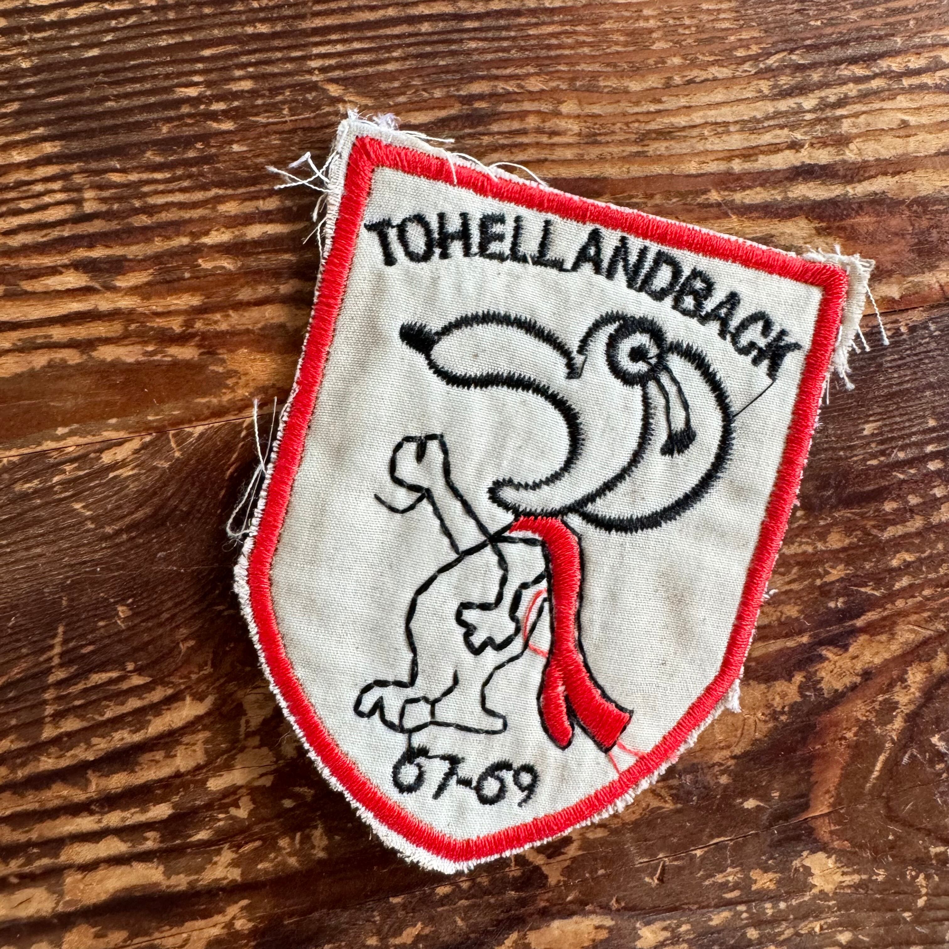 Vietnam Era Vintage Snoopy USAF Patch/ | Rei-mart