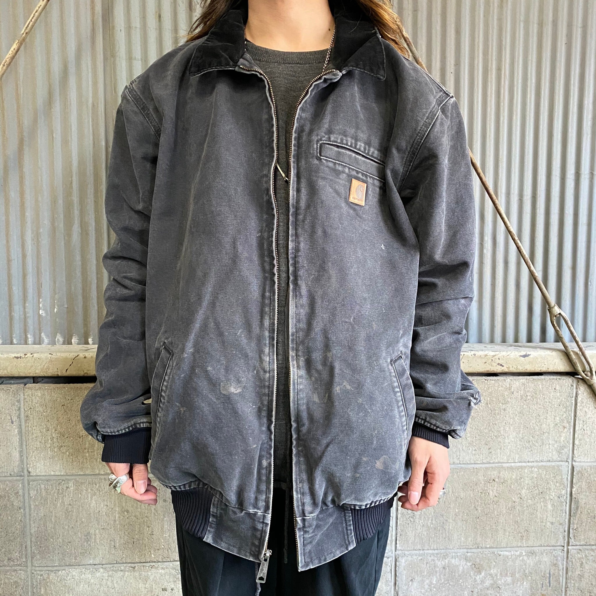 Carhartt カーハート ダックジャケット ワークジャケット 古着 N550-