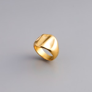 316L unevenness ring  #r52