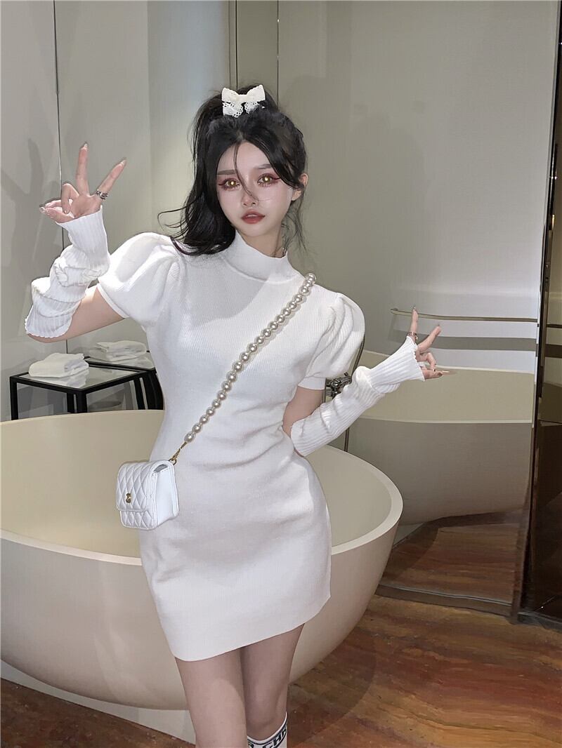 春夏ミニワンピース❤️シンプル可愛いデザインデートや女子会に