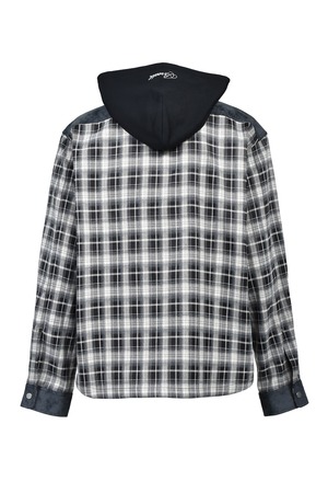 BREATH / new rich check hoodie shirts