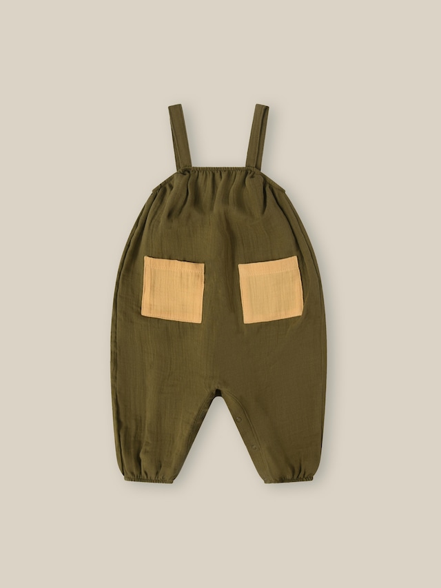 organic zoo/Olive Artisan Jumpsuit